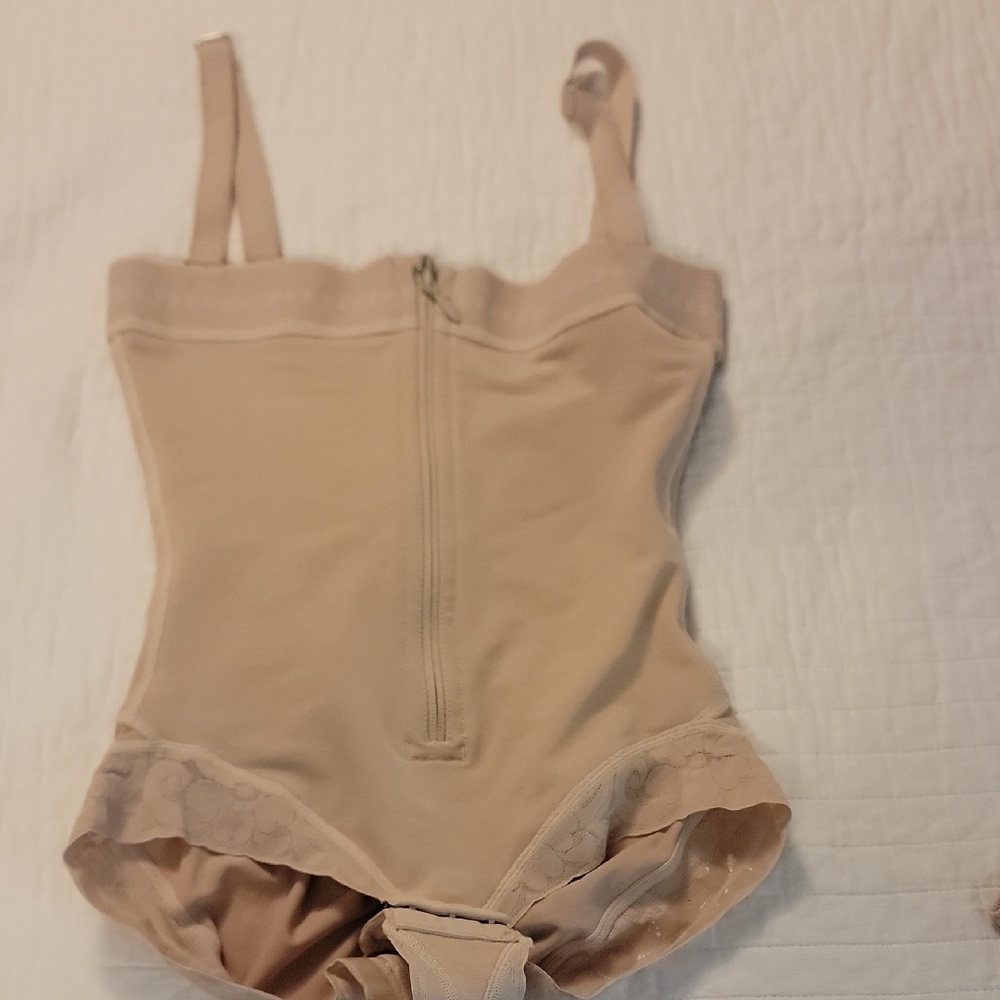 Uplady 6155 | Butt Lifting Strapless Shapewear  Beige One Piece Size L